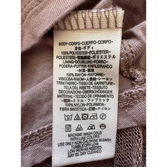 Free People Sheer Layered Tulle Midi Skirt W/ Black Elastic Waistband S - Picture 7 of 10